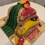 Load image into Gallery viewer, Mehndi cake 5