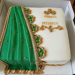 Load image into Gallery viewer, Mehndi cake 2