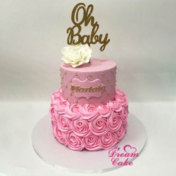 Baby Girl Cake