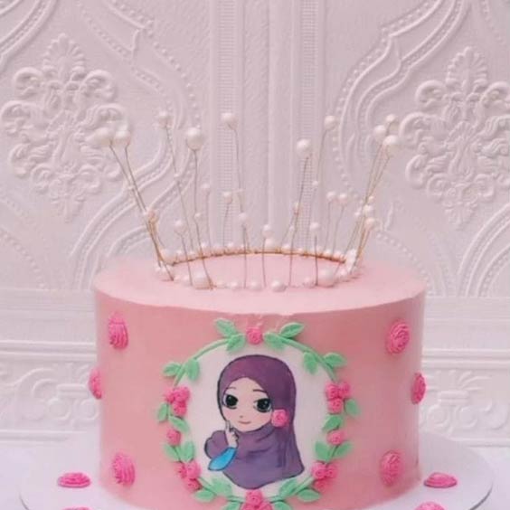 Hijab day cake