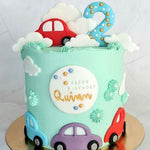 Load image into Gallery viewer, Cars Theme Cake 2
