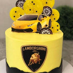 Load image into Gallery viewer, Cars Theme Cake 7
