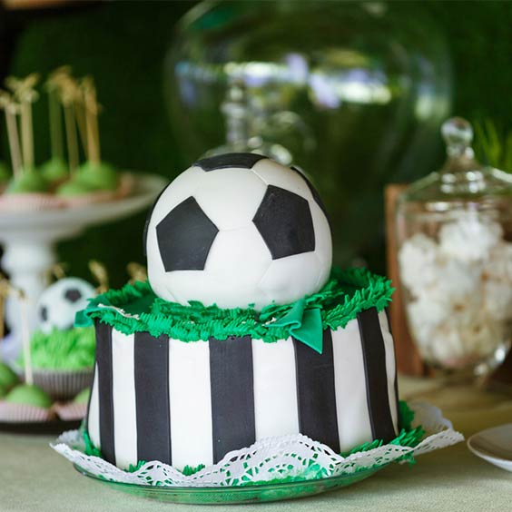 Football theme cake 2