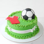 Load image into Gallery viewer, Football theme cake 6
