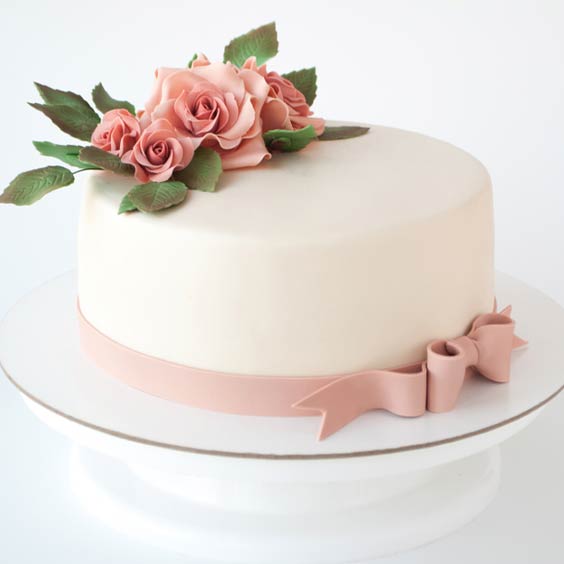 FRESH FLOWERS CAKE 5