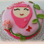 Load image into Gallery viewer, Hijab day cake 3
