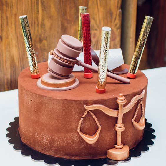 Lawyer Theme Cake 2