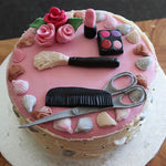 Load image into Gallery viewer, MAKEUP THEME CAKE 3
