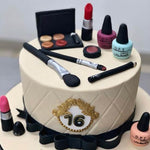 Load image into Gallery viewer, MAKEUP THEME CAKE 7
