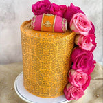 Load image into Gallery viewer, Mehndi cake 3
