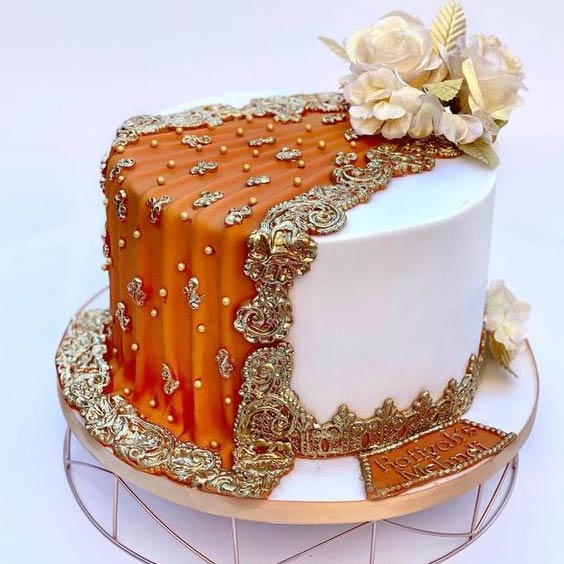 Mehndi cake 7