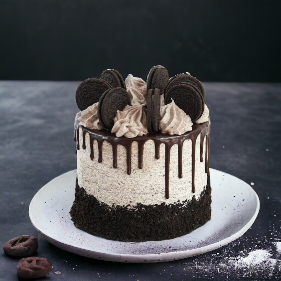 Oreo drip cake