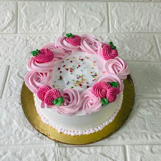 Rosette Cream Cake 2