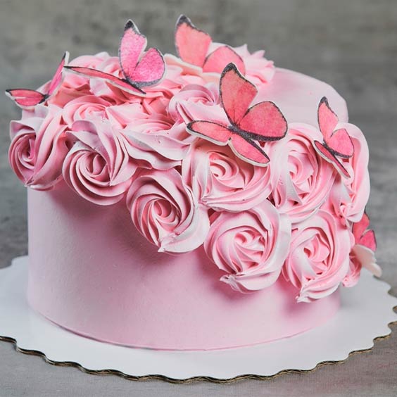 Rosette Cream Cake 3