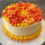 Load image into Gallery viewer, Rosette Cream Cake 6
