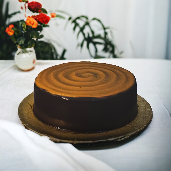 Salted caramel Fudge cake